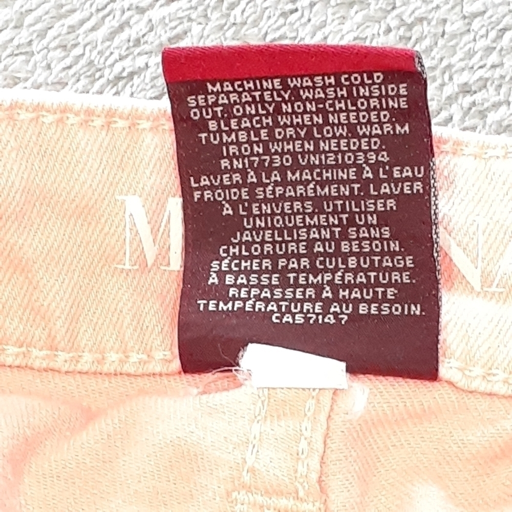Merona Peach Colored Jeans Size 2 - Picture 5 of 8